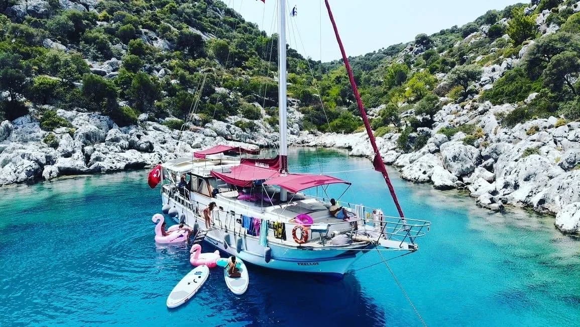 Tekne - Kaş 16m Kiralık Gulet