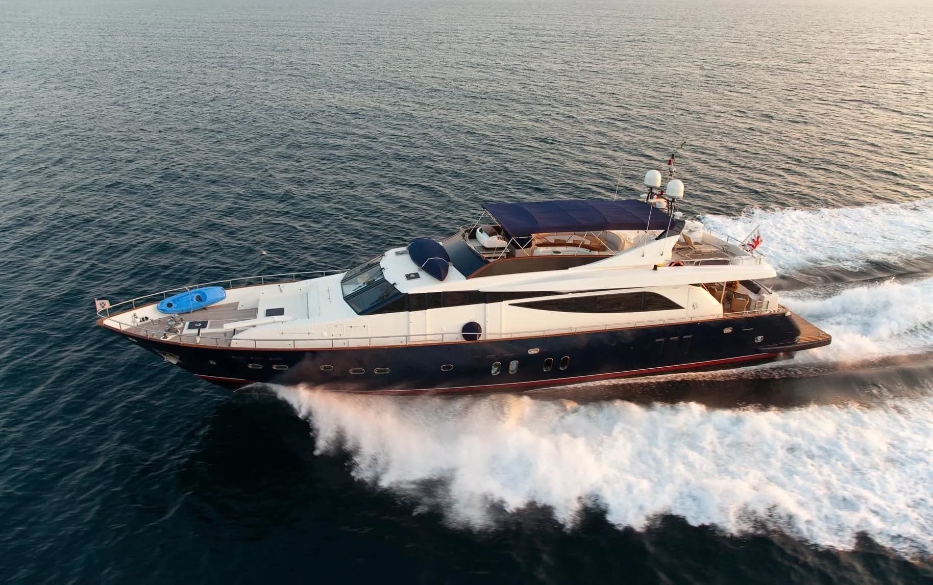 Boat - Explore Athens on a 29.34m Rental Motor Yacht Guy Couach 96