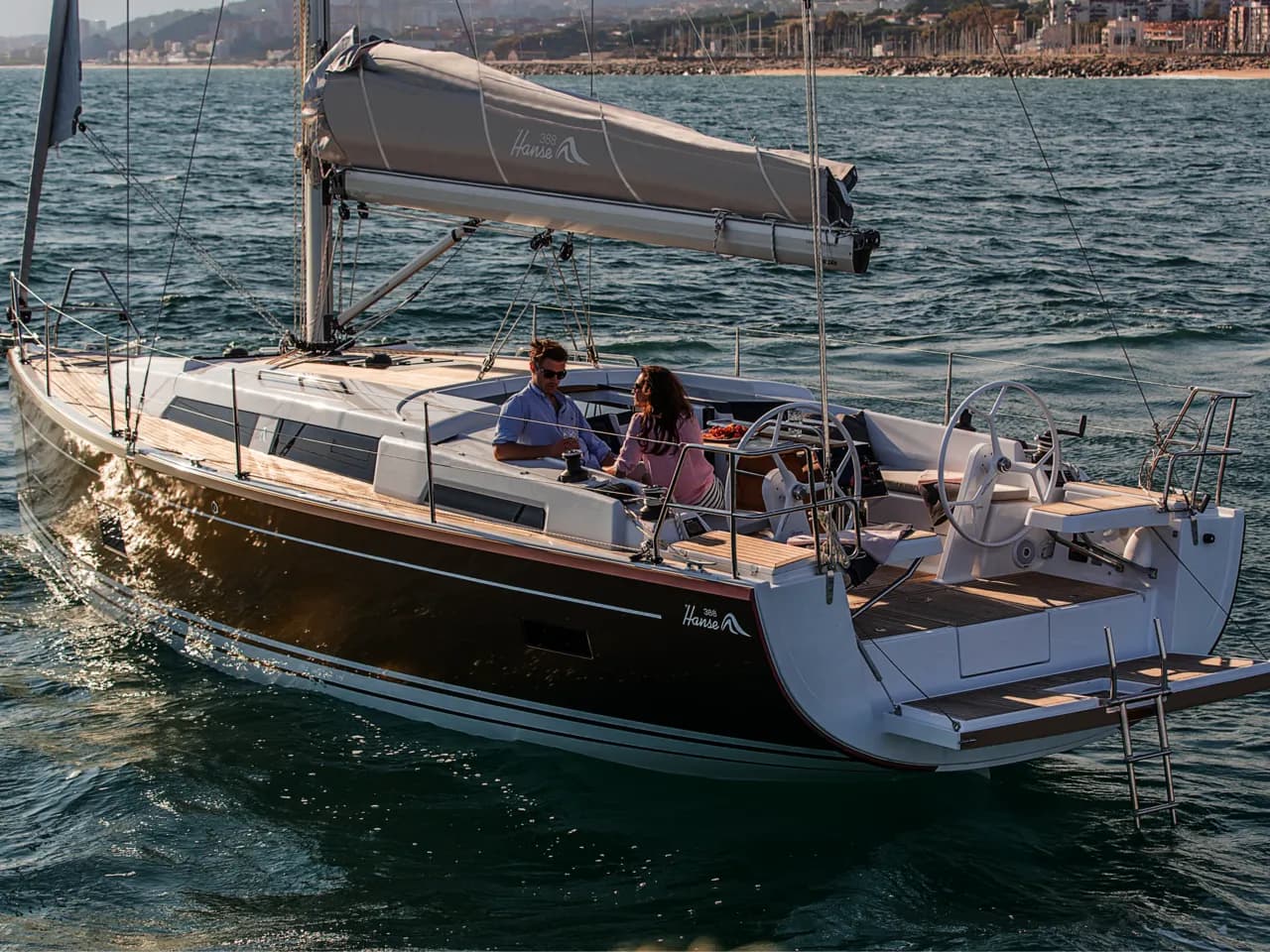Boat - Rent a 11.4m Hanse 388 in Breege