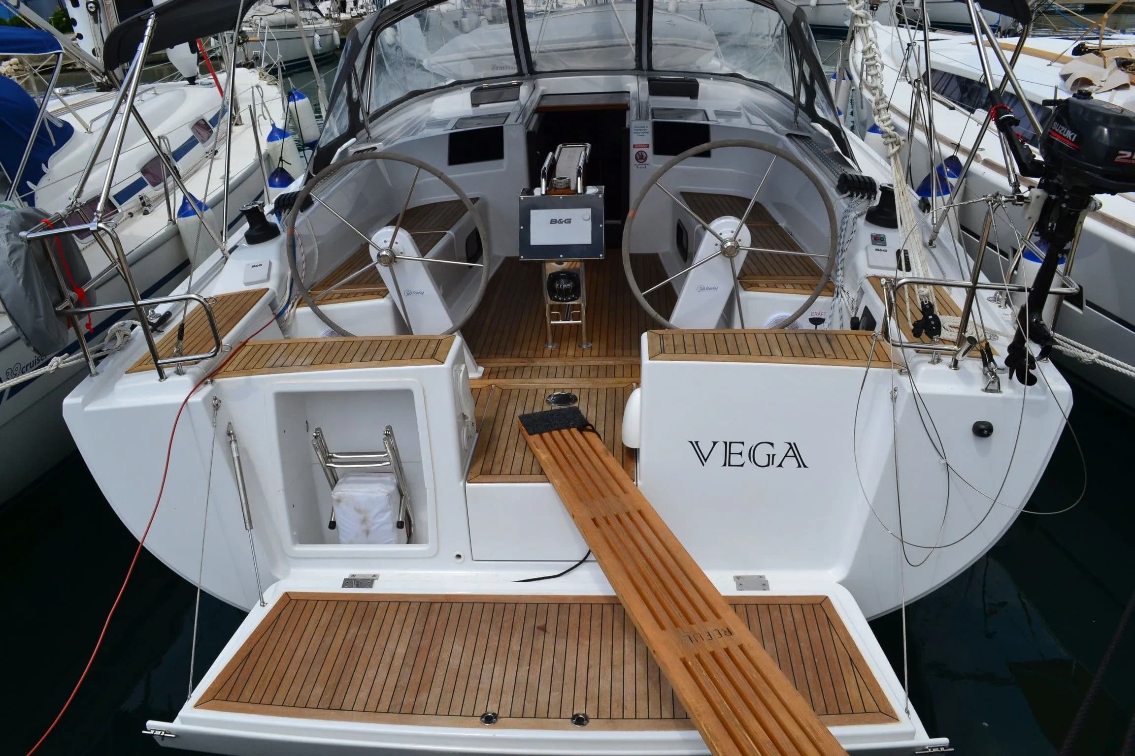 Boat - Explore Sukosan on a 12.4m Rental Sailing Yacht Hanse 415