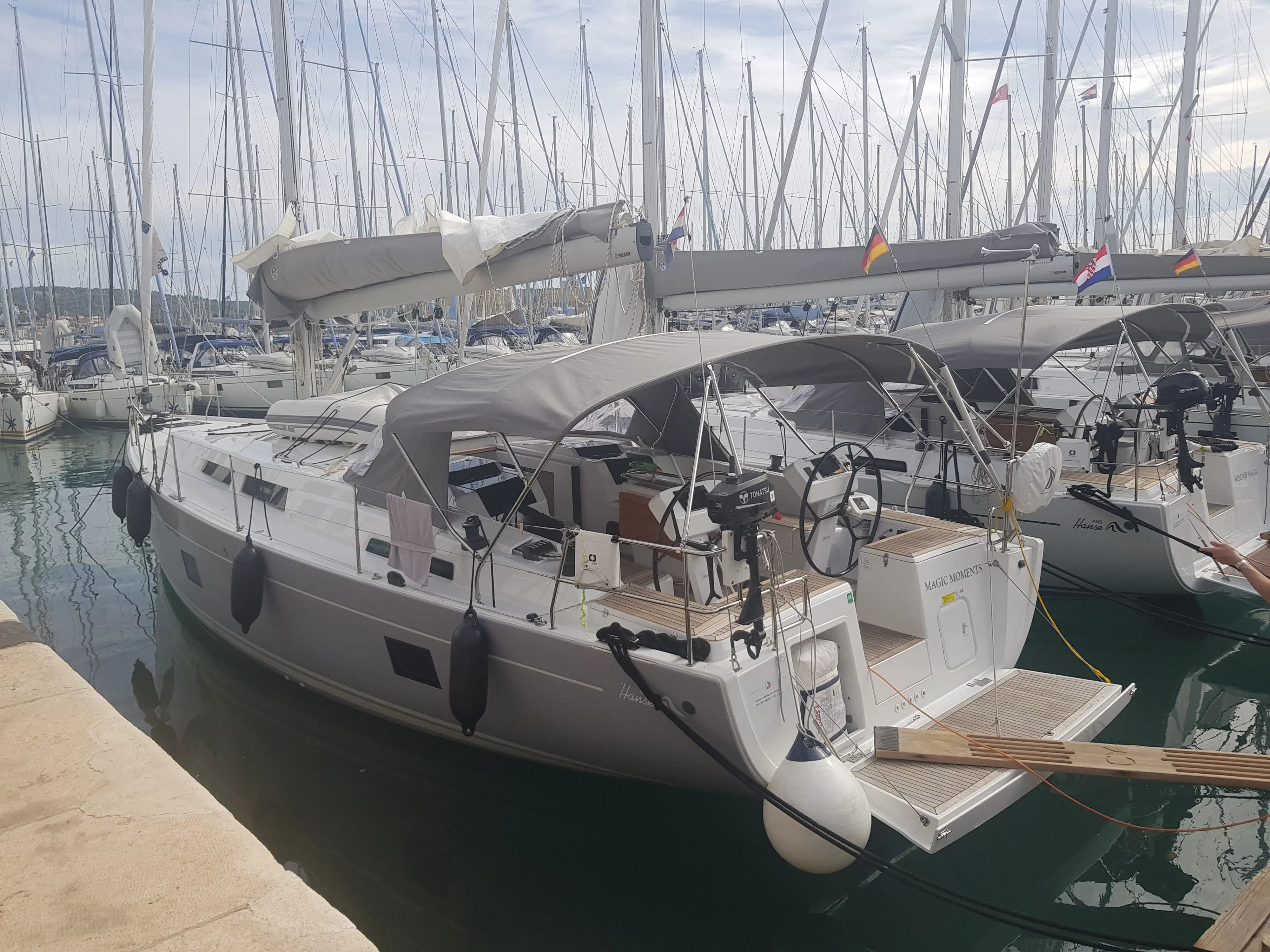 Tekne - Trogir 14.04m Kiralık Hanse 458