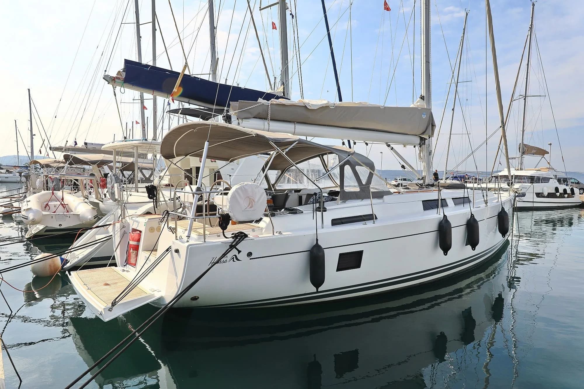 Tekne - Biograd na Moru 14.04m Kiralık Hanse 458