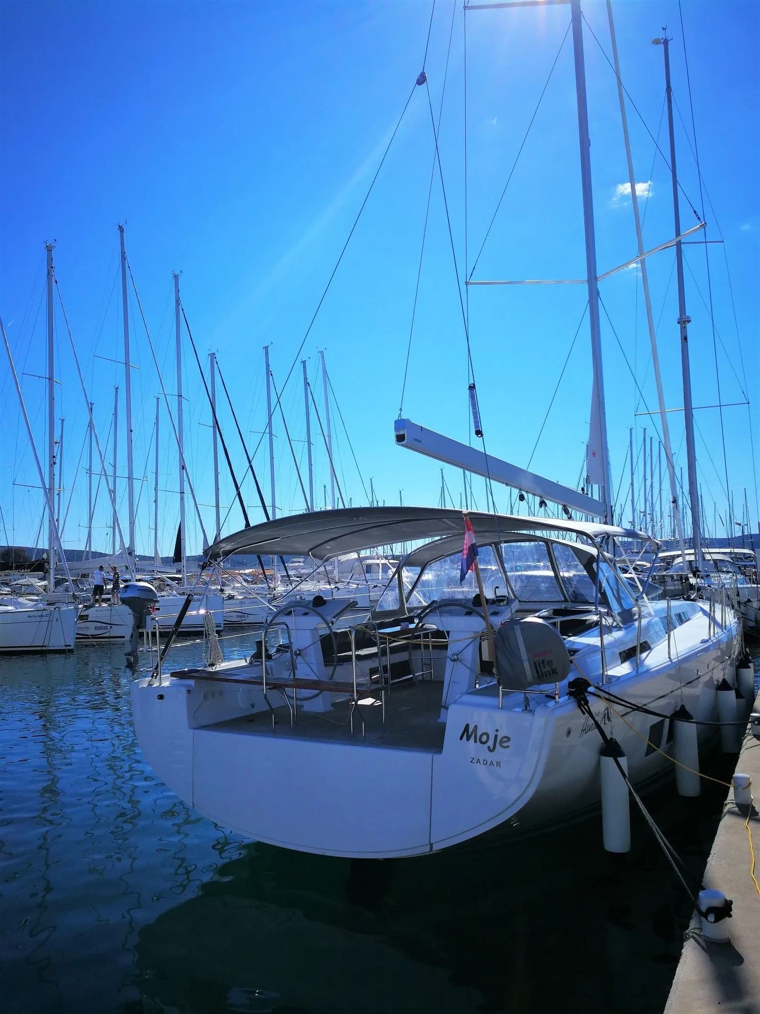 Tekne - Biograd na Moru 16.22m Kiralık Yelkenli Yat Hanse 548