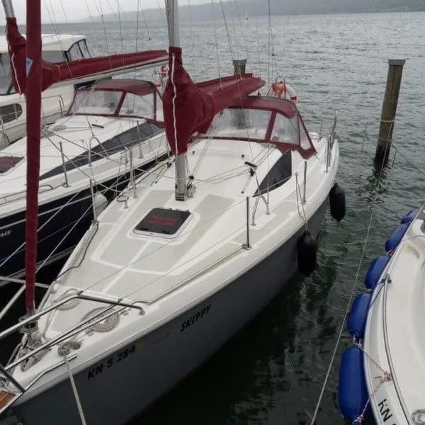 Boat - Rent a 8.2m Sailing Yacht Henk 25 in Bodman-Ludwigshafen