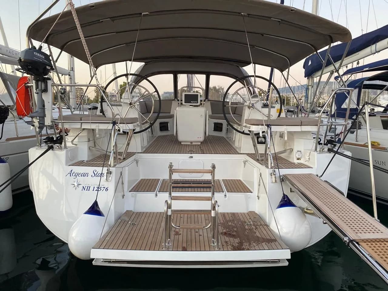 Boat - 16.16m Athens Sailing Yacht Jeanneau 54 Hire