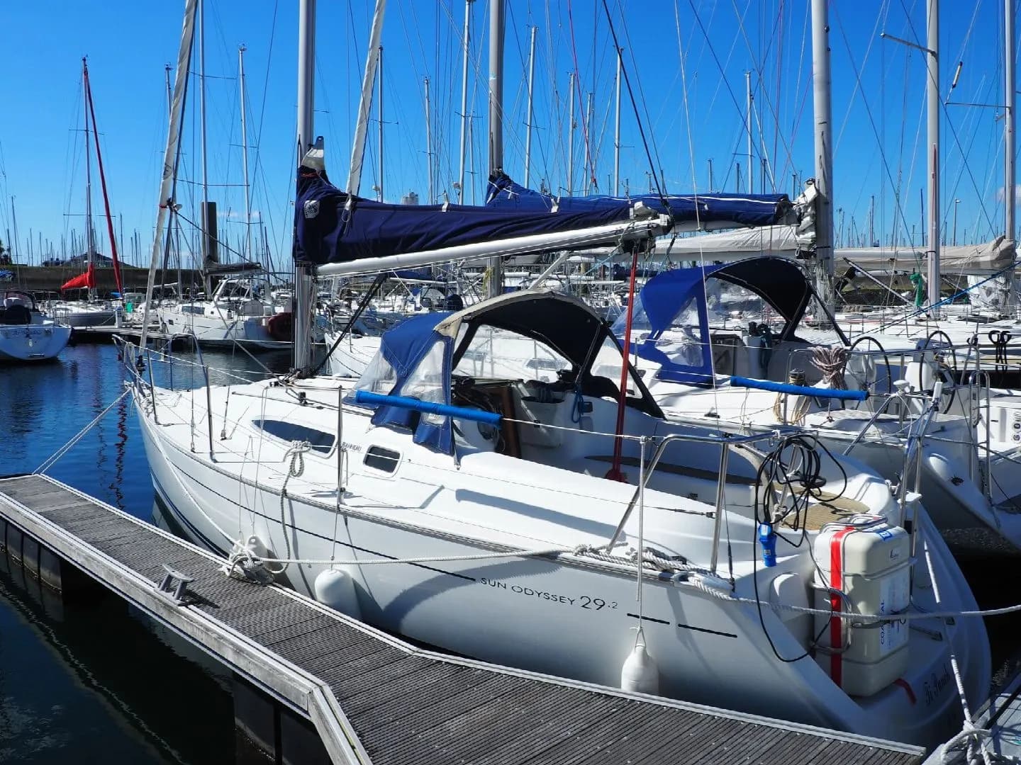 Tekne - Arzon 8.5m Kiralık Jeanneau Sun Odyssey 29.2 Yelkenli Yat