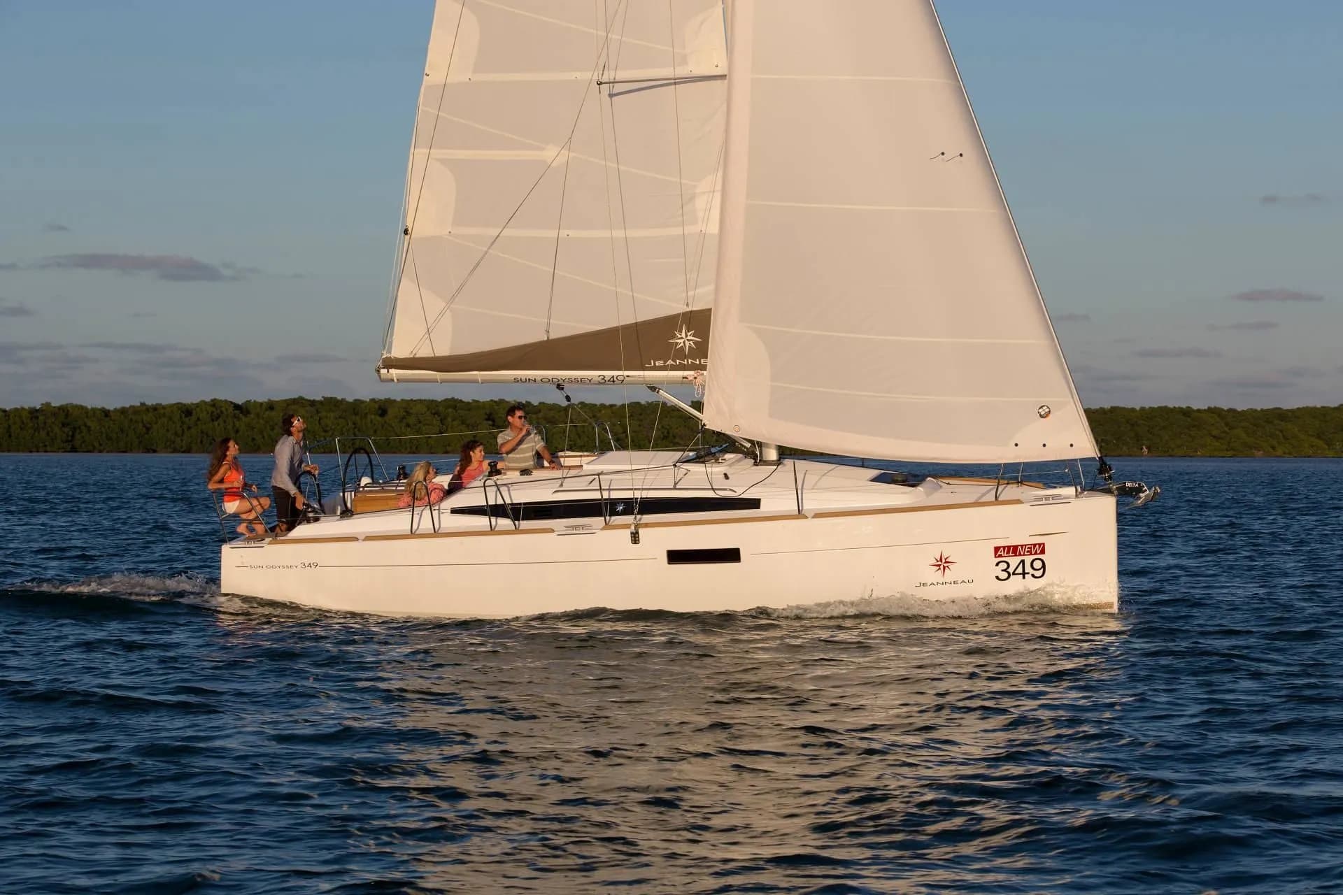 Tekne - Gouvia 10.34m Kiralık Jeanneau Sun Odyssey 349