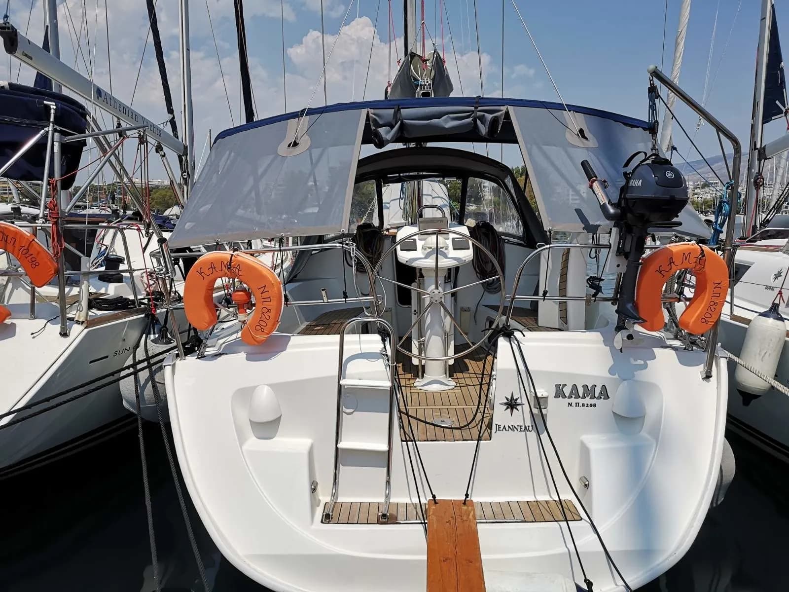 Boot - Rent a 10.75m Jeanneau Sun Odyssey 35 Sailing Yacht in Athens
