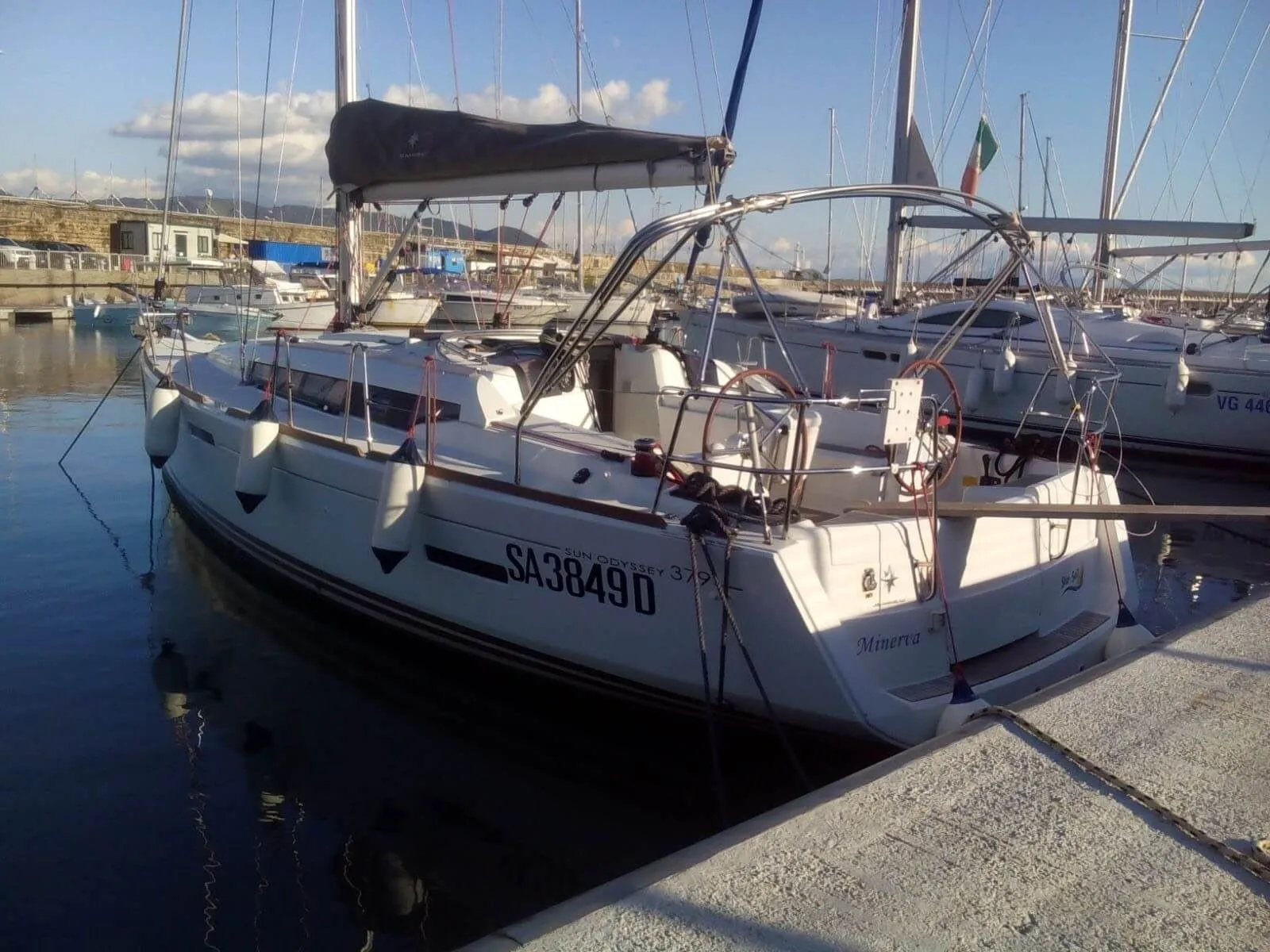 Tekne - Salerno Kiralık Jeanneau Sun Odyssey 379 11.34m Yelkenli Yat