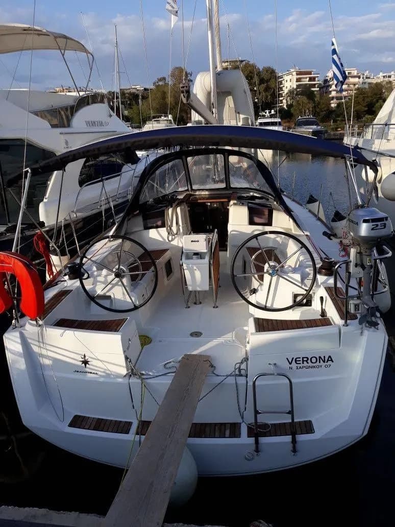 Boot - Explore Gouvia on a 12.35m Rental Jeanneau Sun Odyssey 389