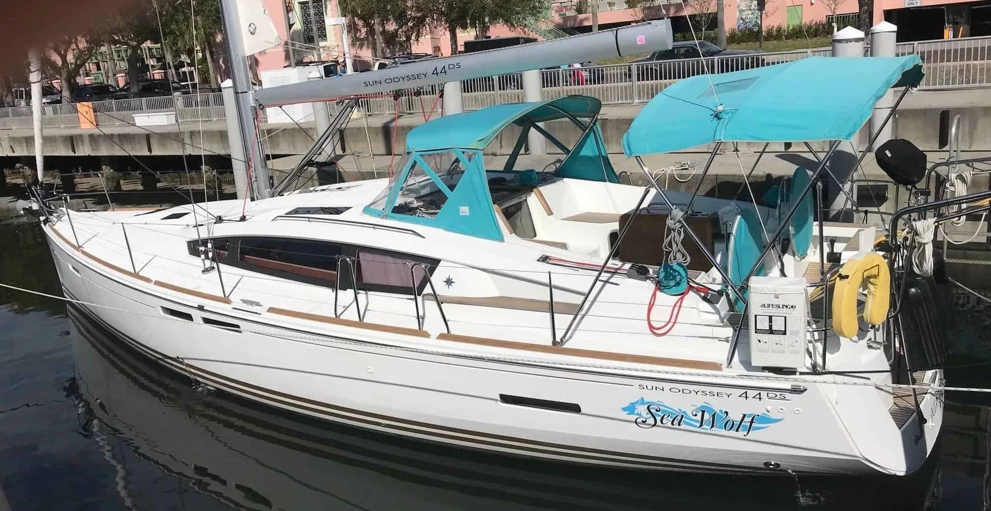 Tekne - Tortola Kiralık Jeanneau Sun Odyssey 44 DS 13.4m Yelkenli Yat