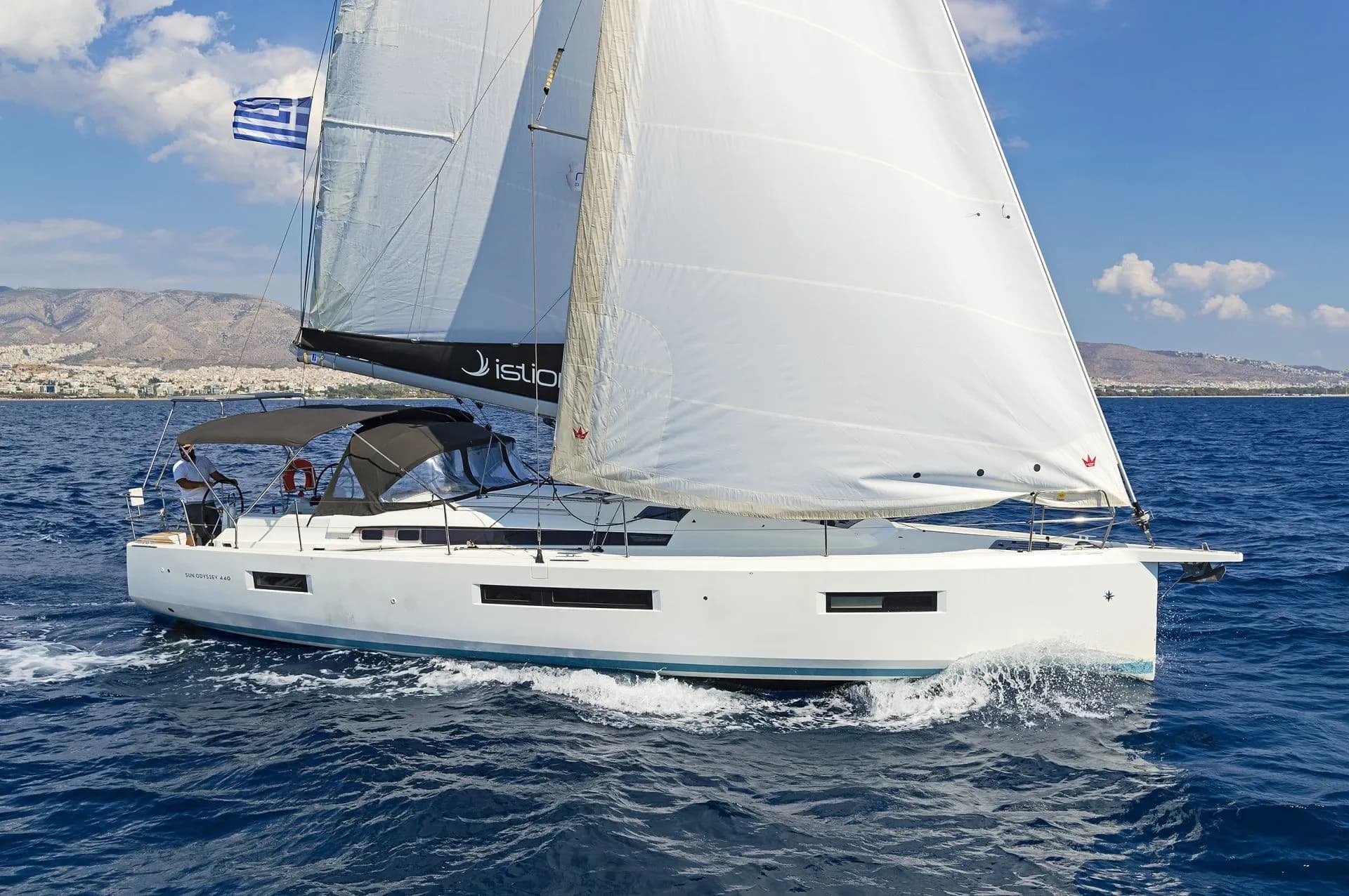 Boat - Rent a 13.39m Sailing Yacht Jeanneau Sun Odyssey 440 in Athens