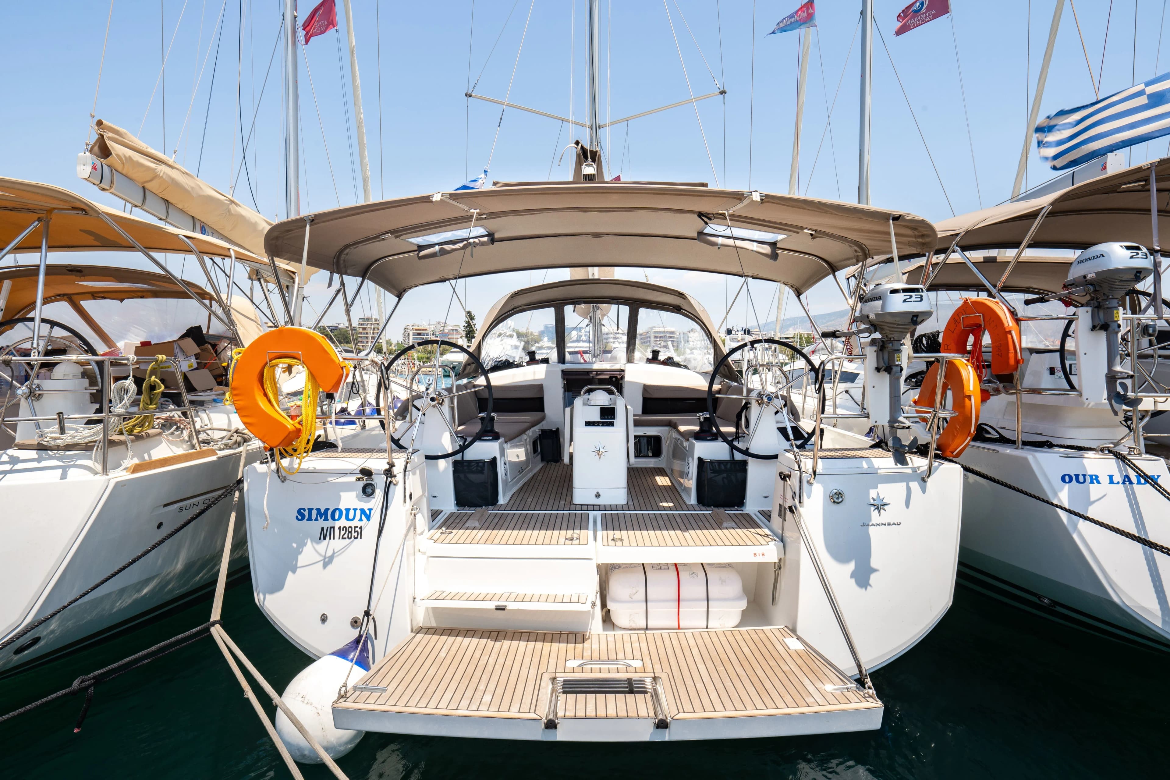 Tekne - Lefkada 13.39m Kiralık Jeanneau Sun Odyssey 440