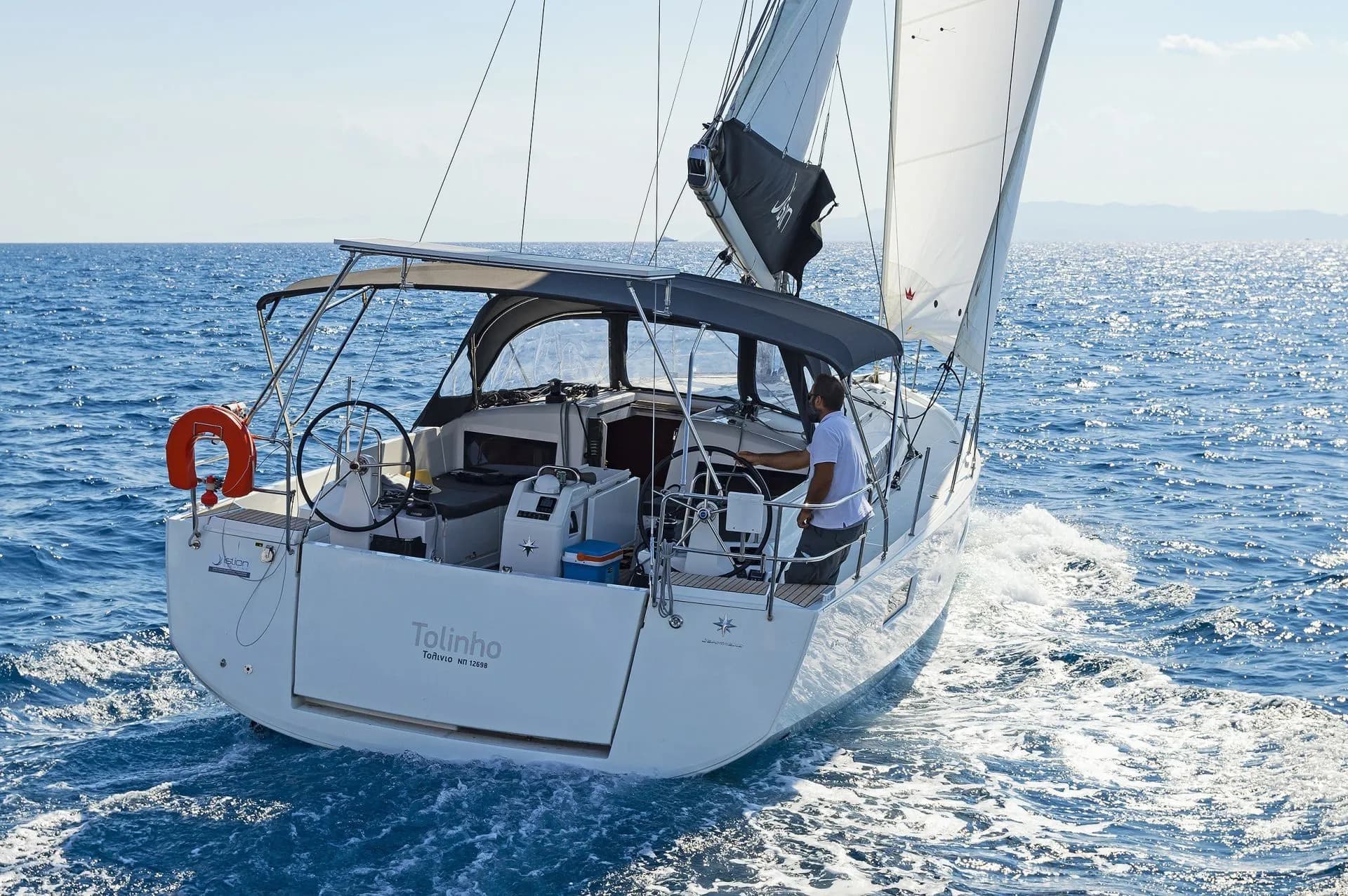 Boot - 13m Athens Jeanneau Sun Odyssey 440 Sailing Yacht Hire