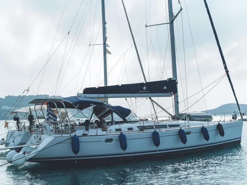 Tekne - Volos 14.73m Kiralık Jeanneau Sun Odyssey 49 Yelkenli Yat