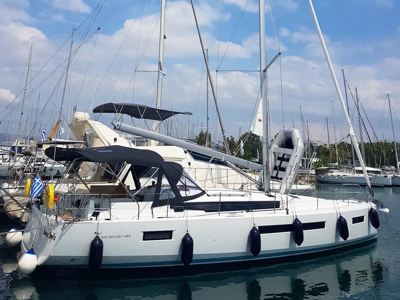 Tekne - Rodos 14.32m Kiralık Jeanneau Sun Odyssey 490