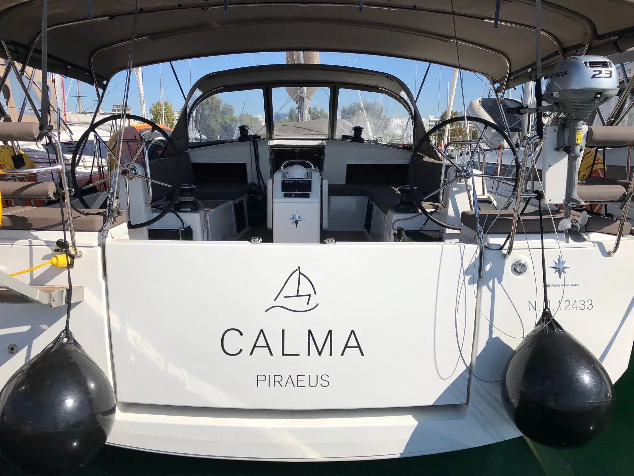 Boat - Explore Athens on a 14.42m Rental Jeanneau Sun Odyssey 490