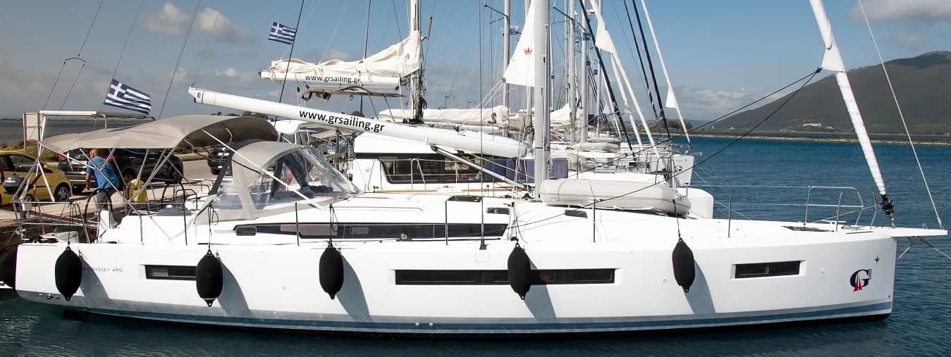 Tekne - Lefkada 14.22m Kiralık Yelkenli Yat Jeanneau Sun Odyssey 490
