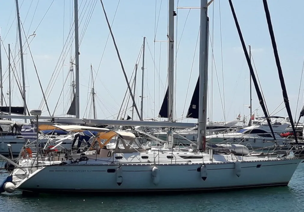 Boat - Explore Athens on a 15.39m Rental Sailing Yacht Jeanneau Sun Odyssey 52