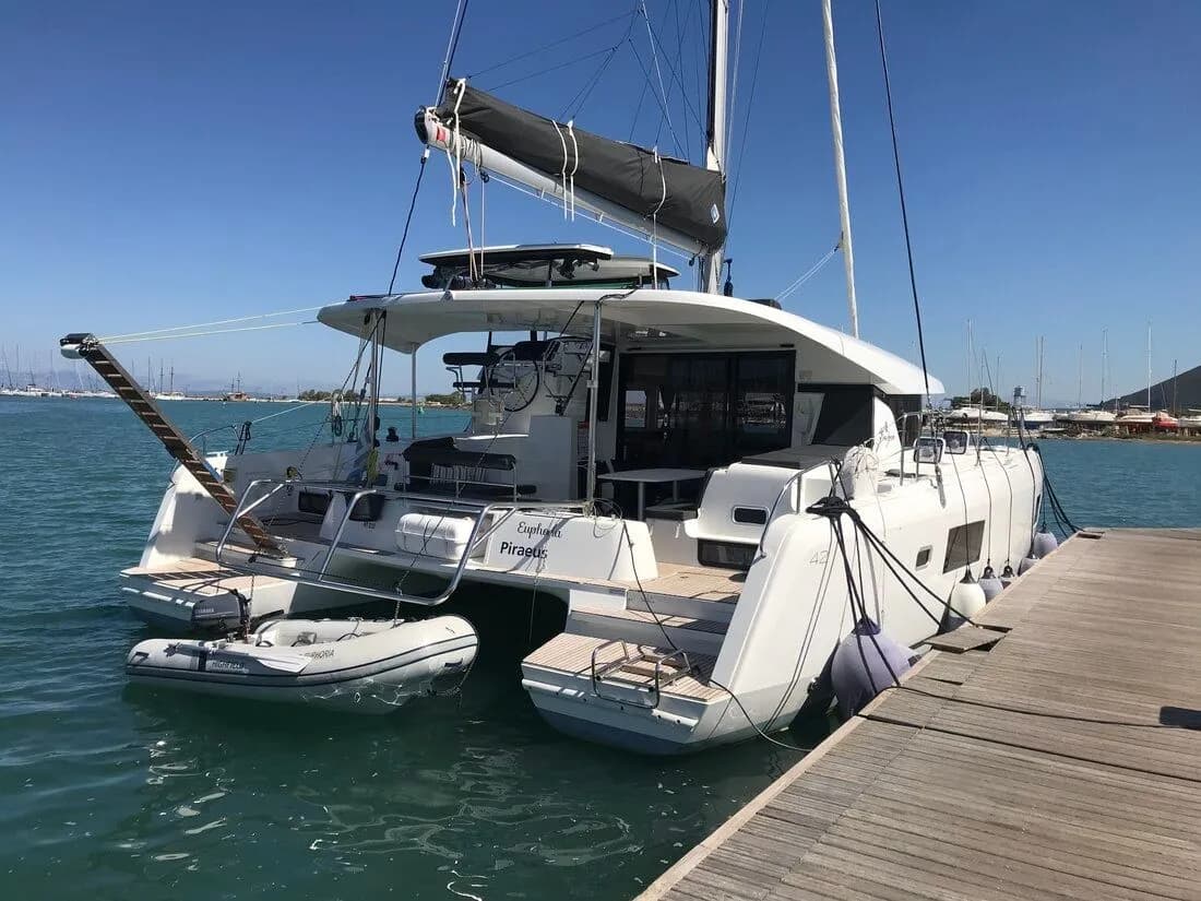 Tekne - Lefkada 12.8m Kiralık Katamaran Lagoon 42