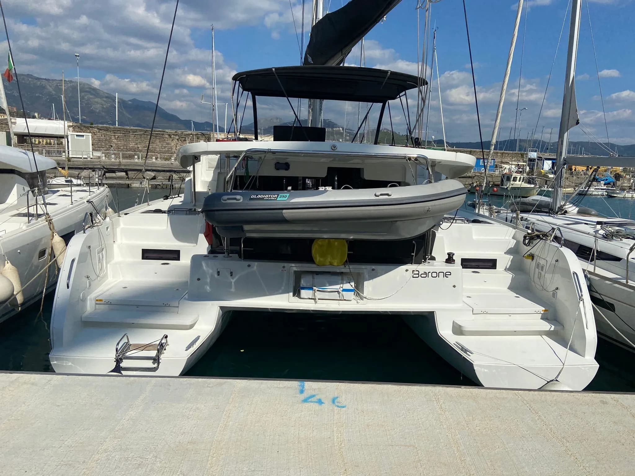 Tekne - Salerno 13.99m Kiralık 5 Kabinli Katamaran