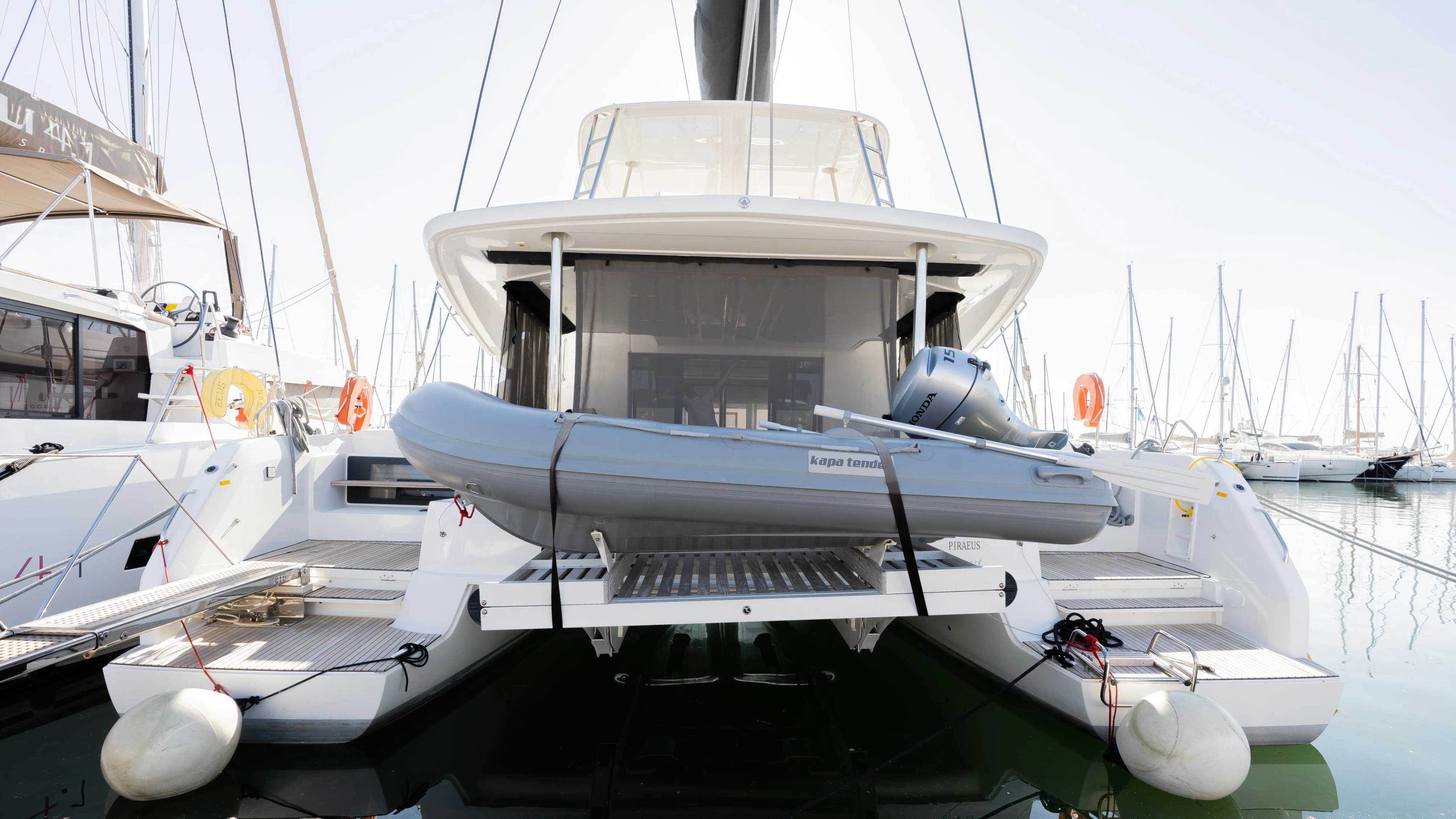 Boat - Charter a 14.75m 6 Cabin Catamaran in Athens