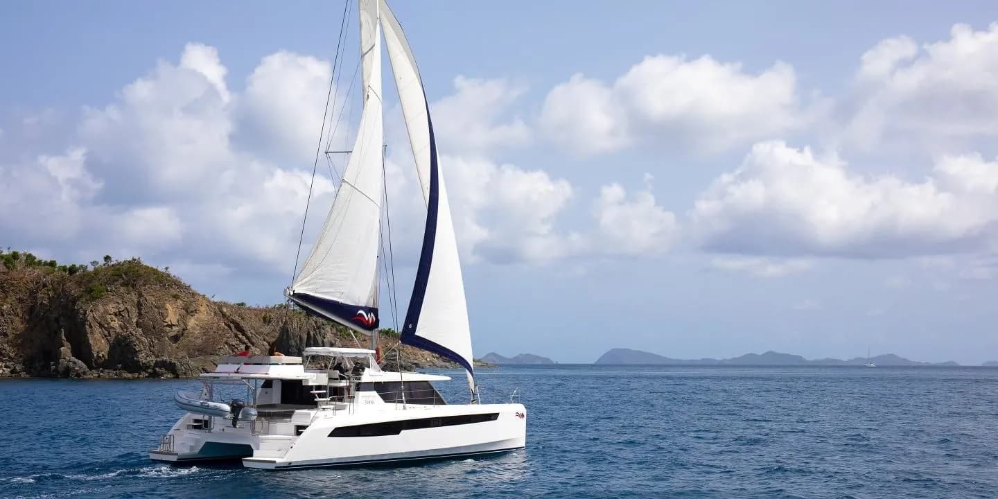 Boat - Charter a 15.4m 6 Cabin Catamaran in Uturoa