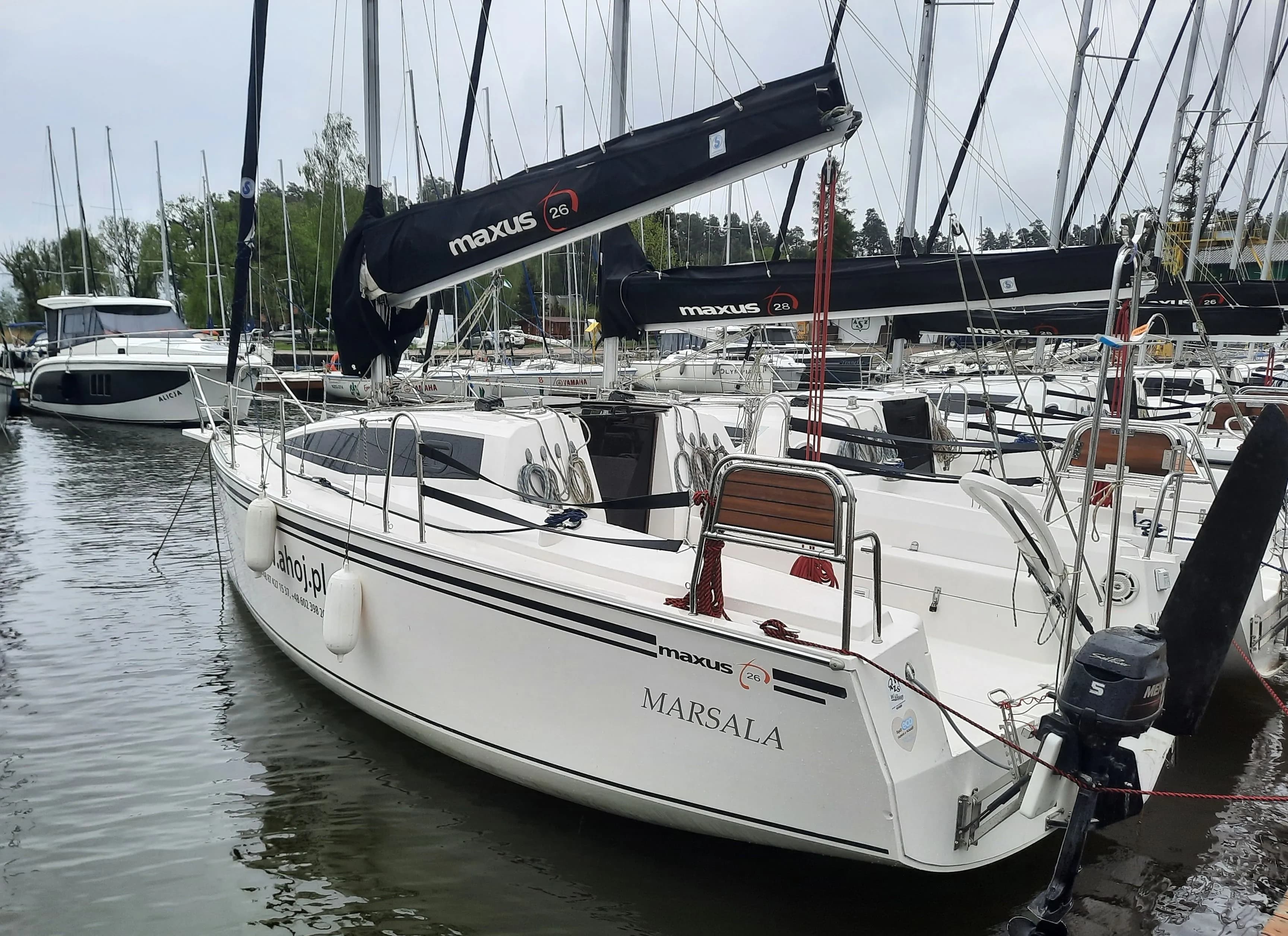 Boat - 8.4m Węgorzewo Northman Maxus 26 Sailing Yacht Hire