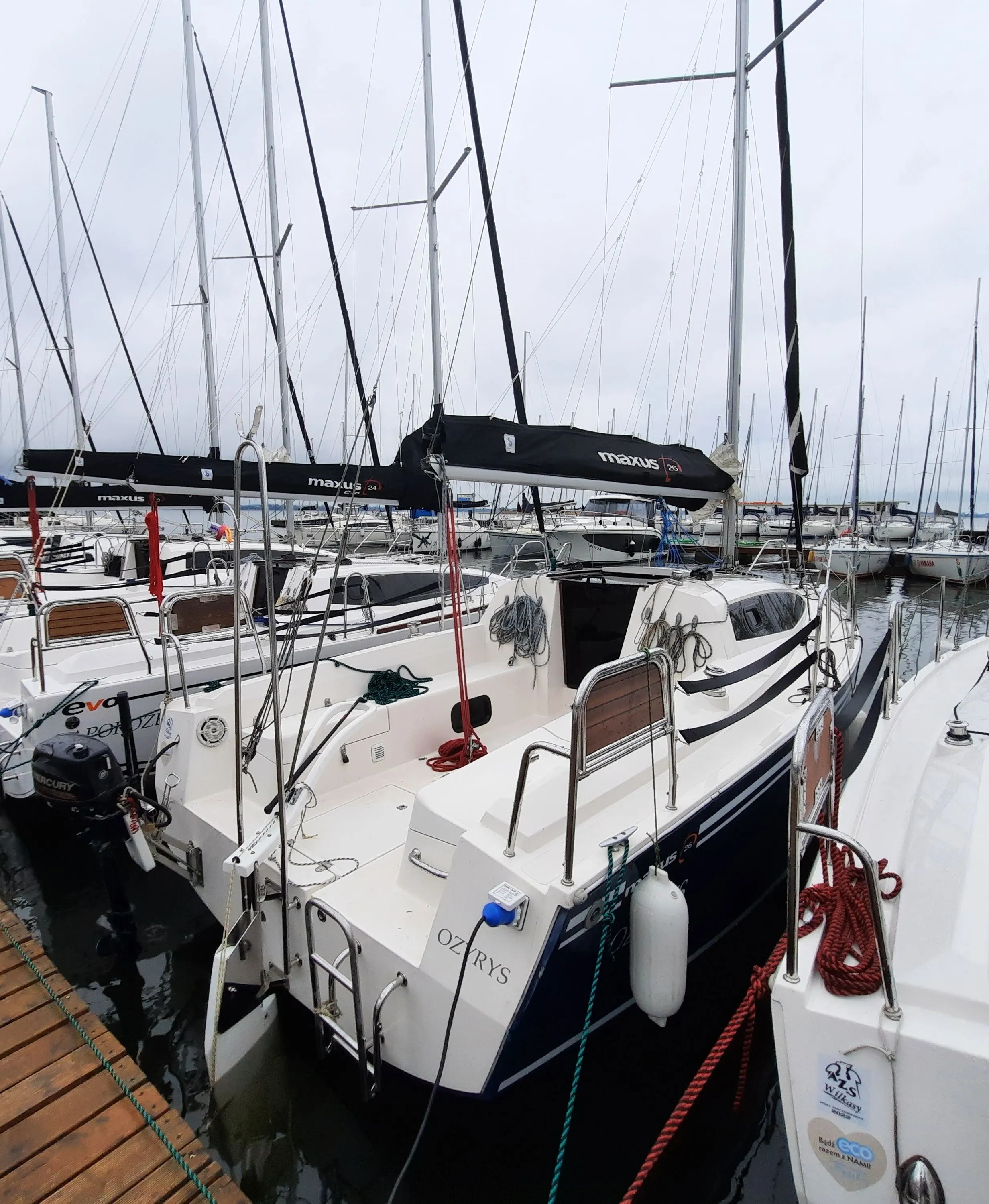Boat - Charter a 8.4m Sailing Yacht in Węgorzewo