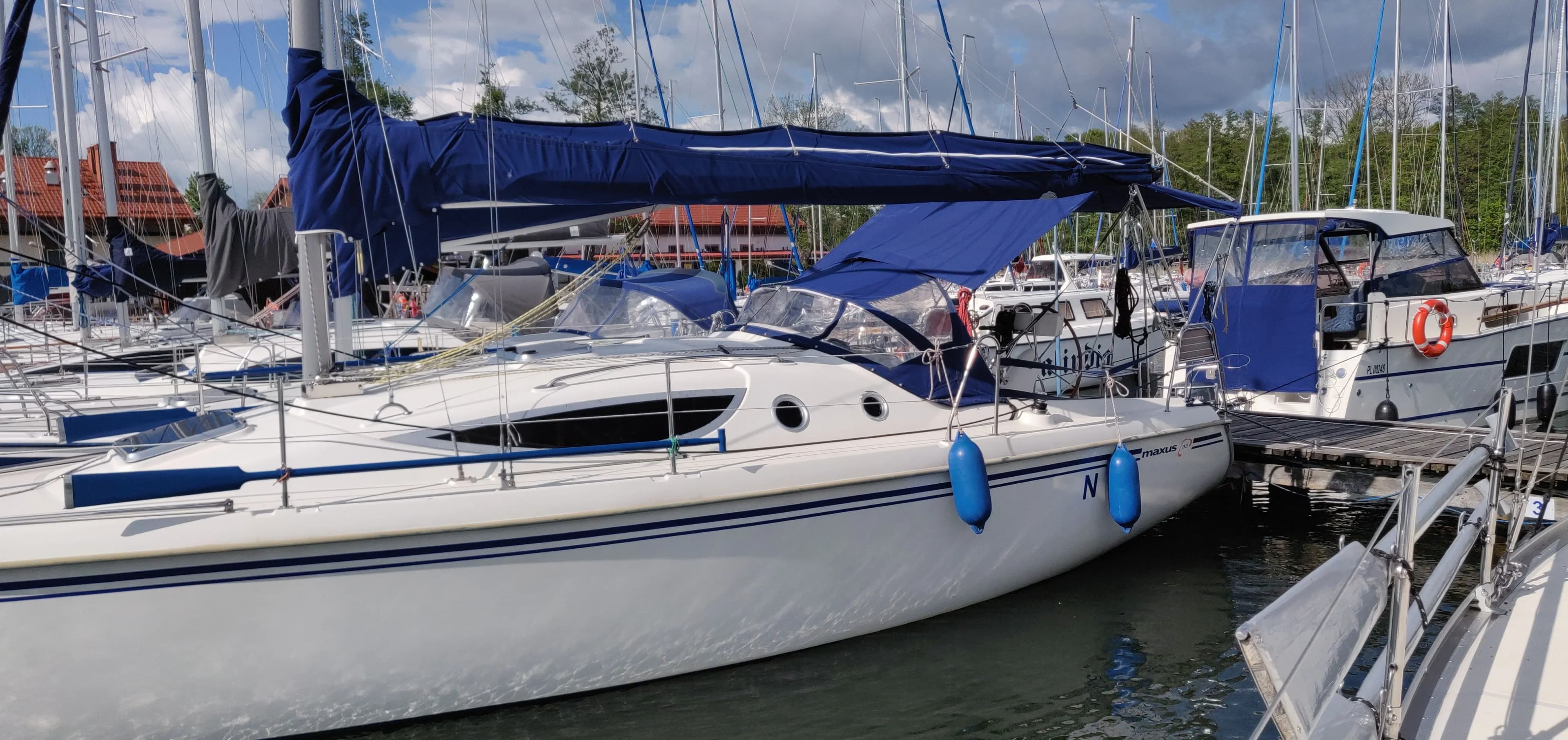 Boat - Explore Gizycko on a 9.95m Rental Sailing Yacht Northman Maxus 33