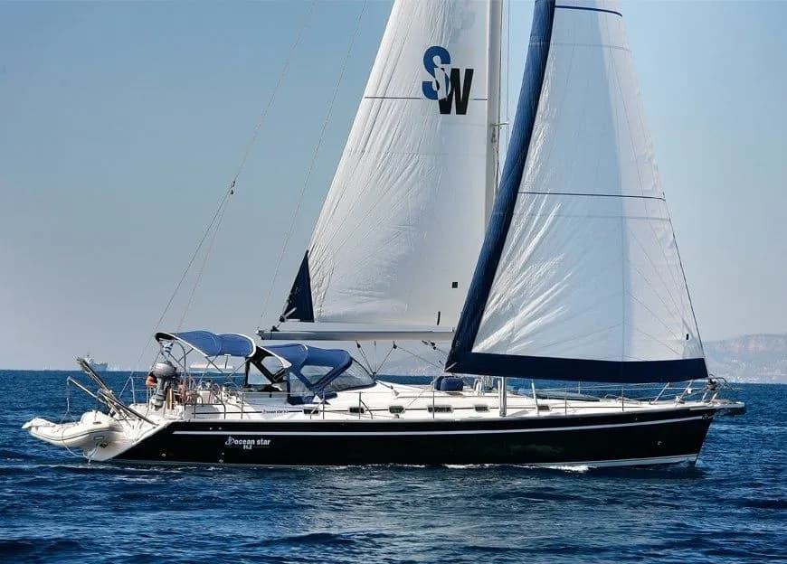 Boat - Explore Athens on a 15.56m Ocean Star 51.2 Sailing Yacht Rental