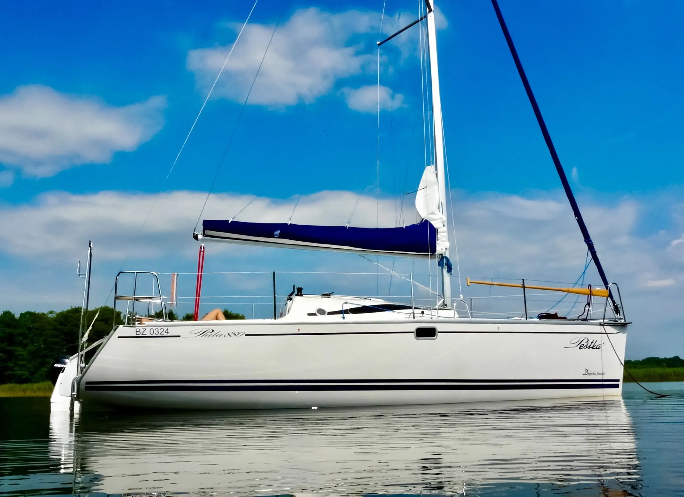 Boat - Rent a 8.8m Sailing Yacht Phila 880 in Gizycko