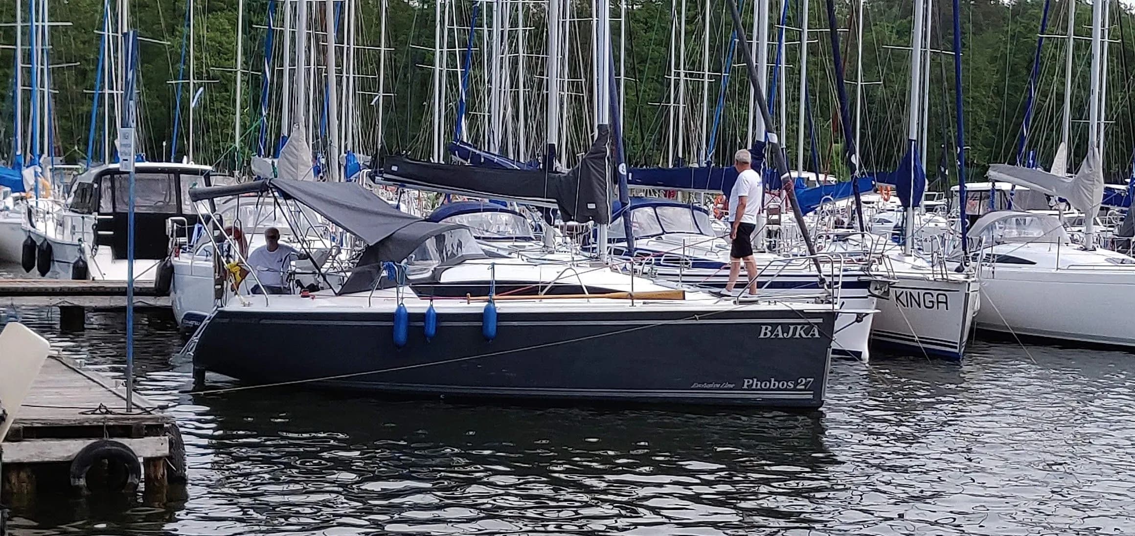 Boat - Explore Gizycko on a 8.1m Phobos 27 Sailing Yacht Rental