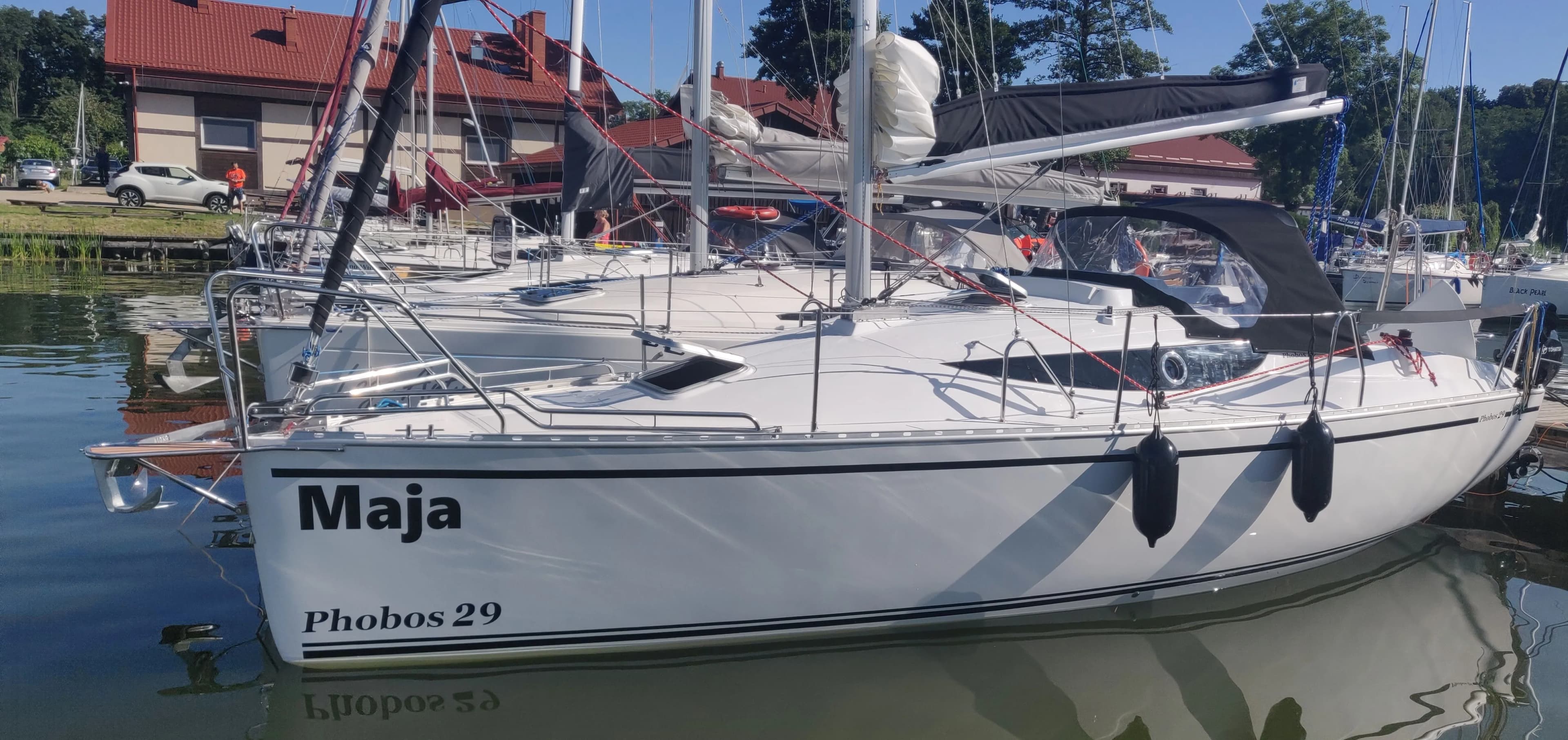 Boat - Rent a 8.5m Sailing Yacht Phobos 29 in Gizycko