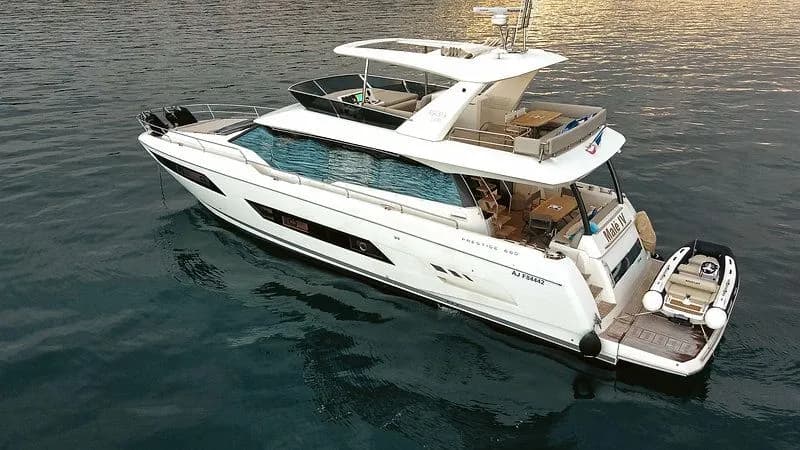 Boat - 19.1m Antibes Prestige 680 Motor Yacht Hire