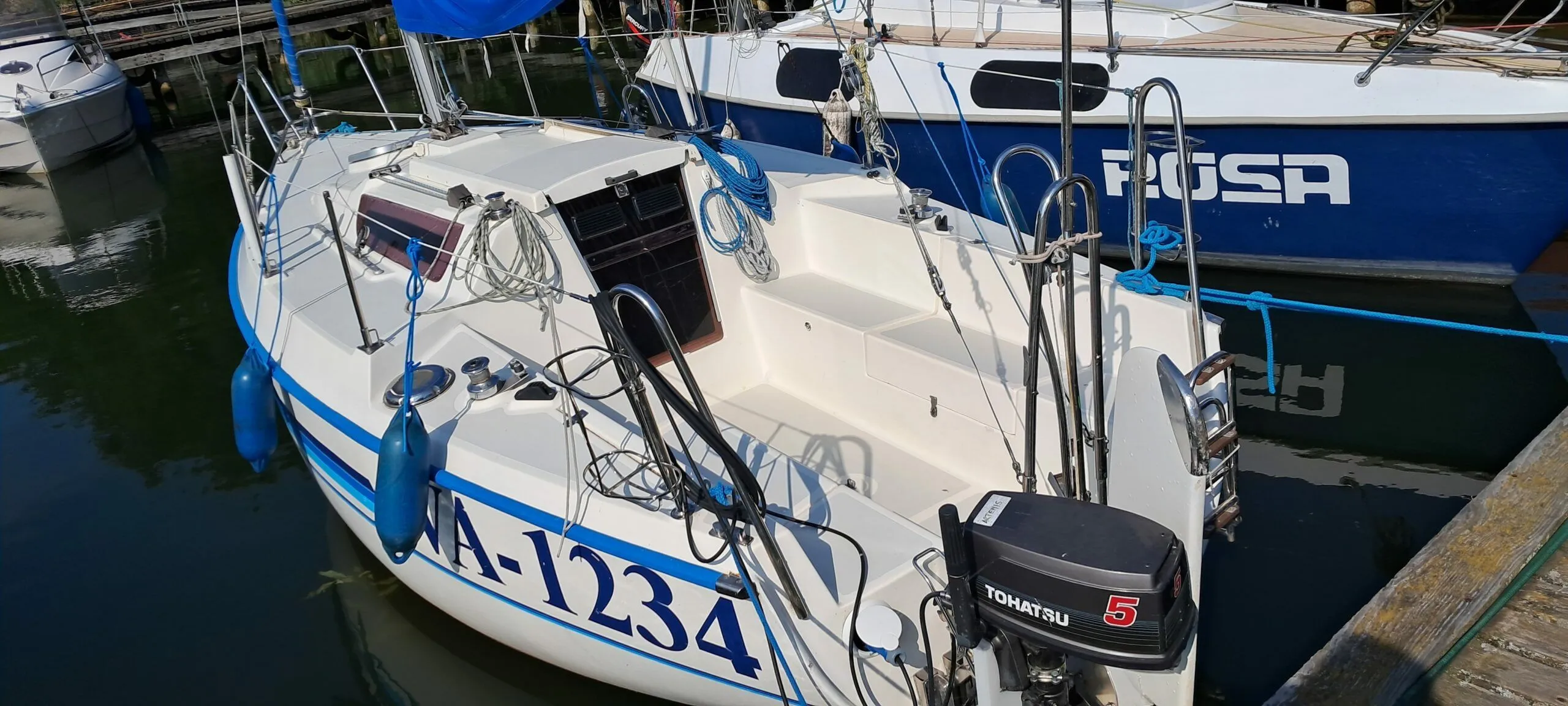 Boat - 6.2m Gizycko Sasanka 620 Sailing Yacht Hire
