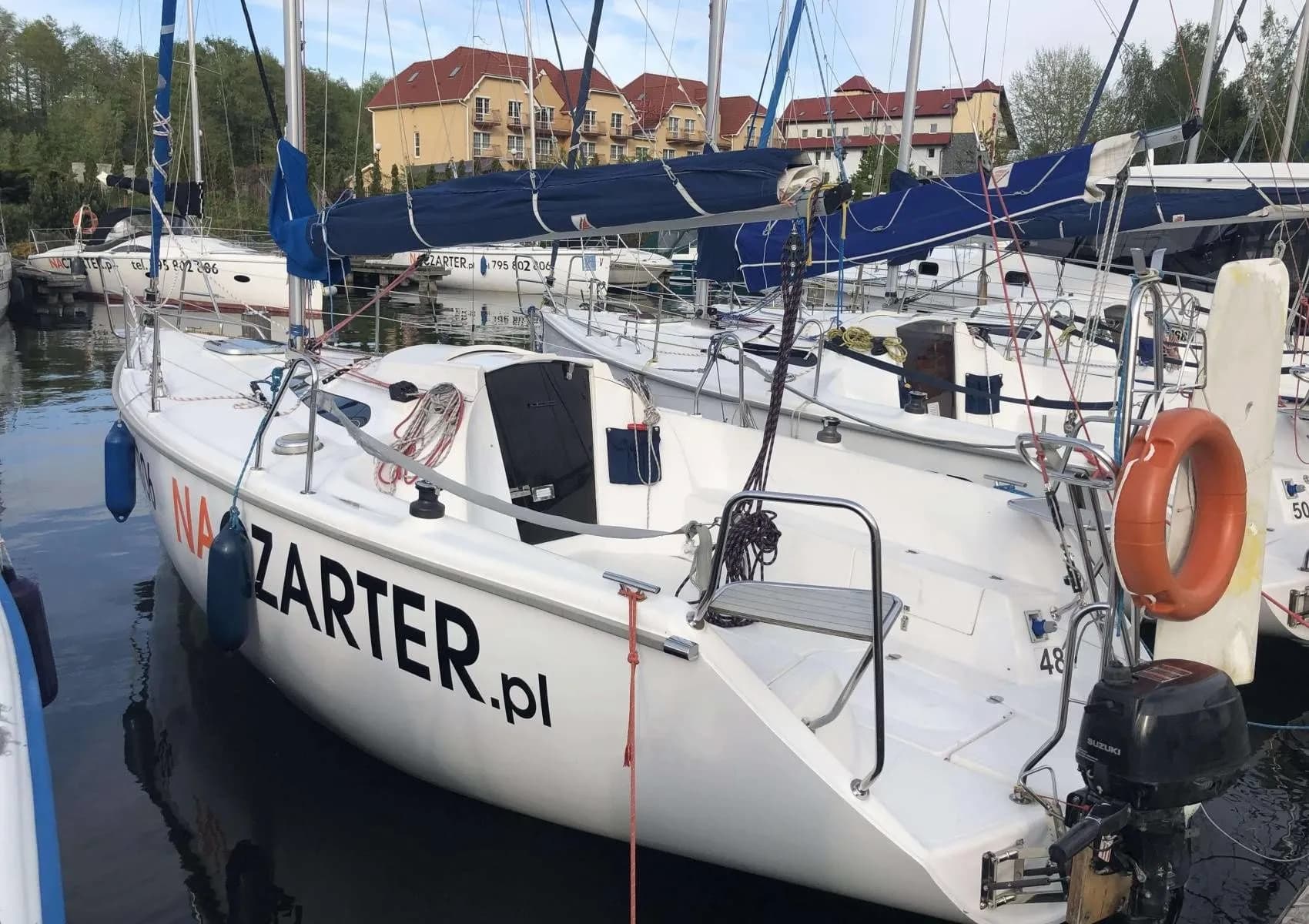 Boat - Explore Gizycko on a 7.8m Rental Boat