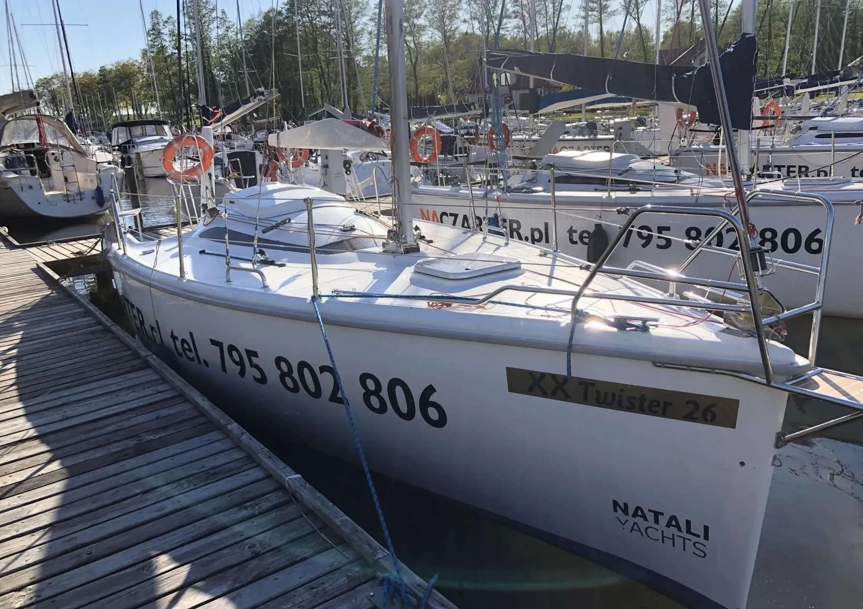 Boat - Rent a 7.8m Sailing Yacht in Gizycko