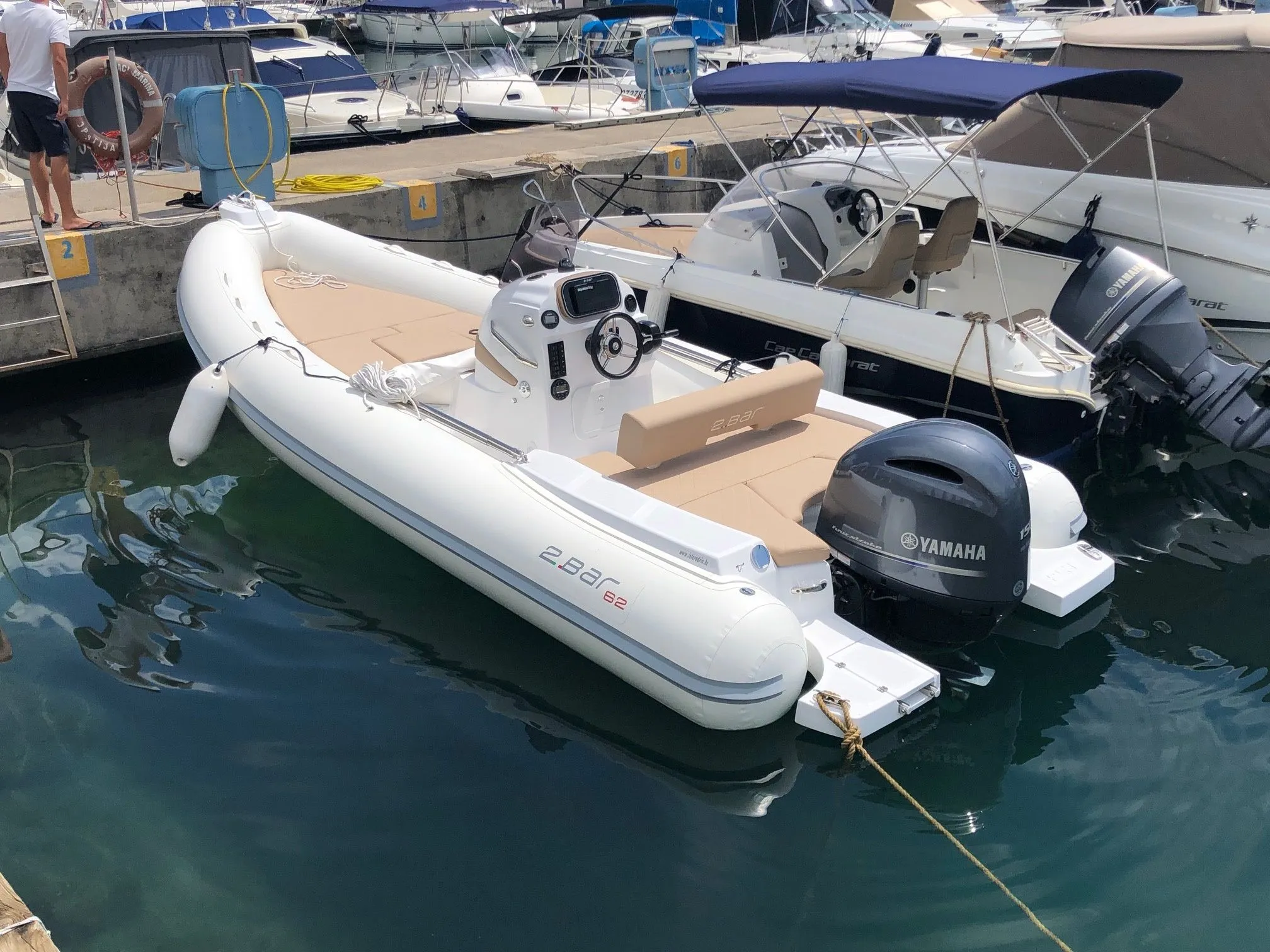 Charter a 6.2m 2Bar 620 Motor Boat in Opatija