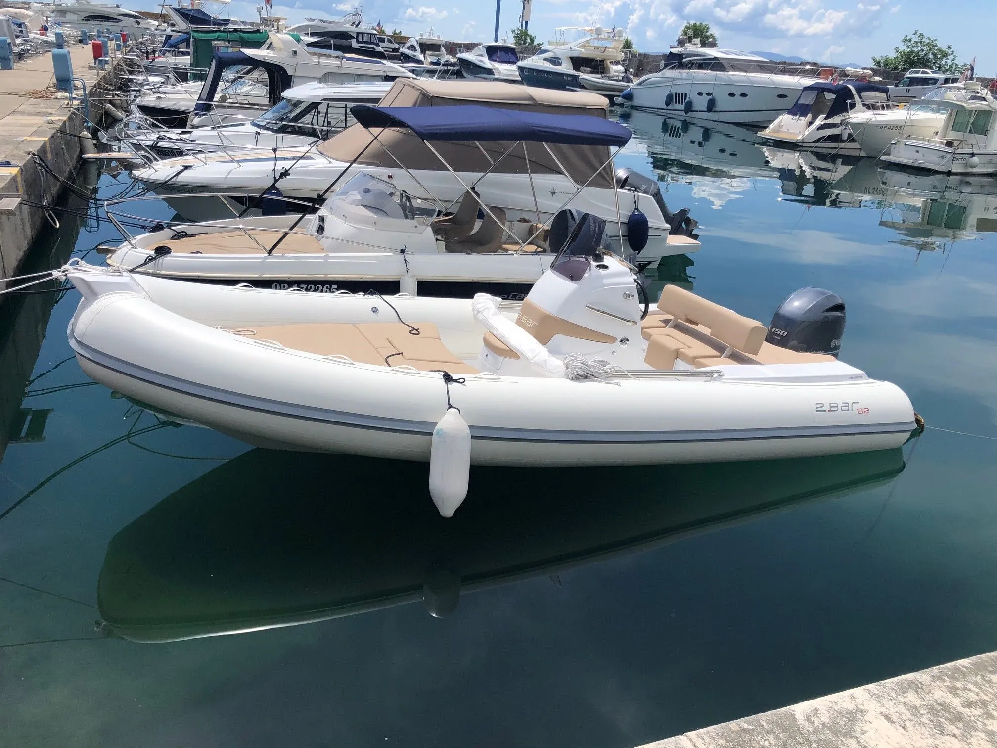 Charter a 6.2m 2Bar 620 Motor Boat in Opatija