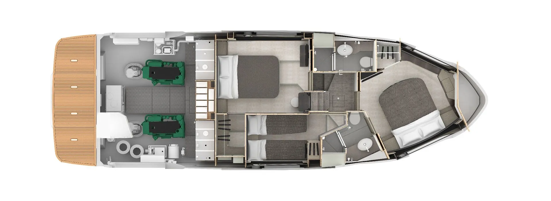 Rent a 14.63m Motor Yacht Absolute 47 Fly in Rogoznica