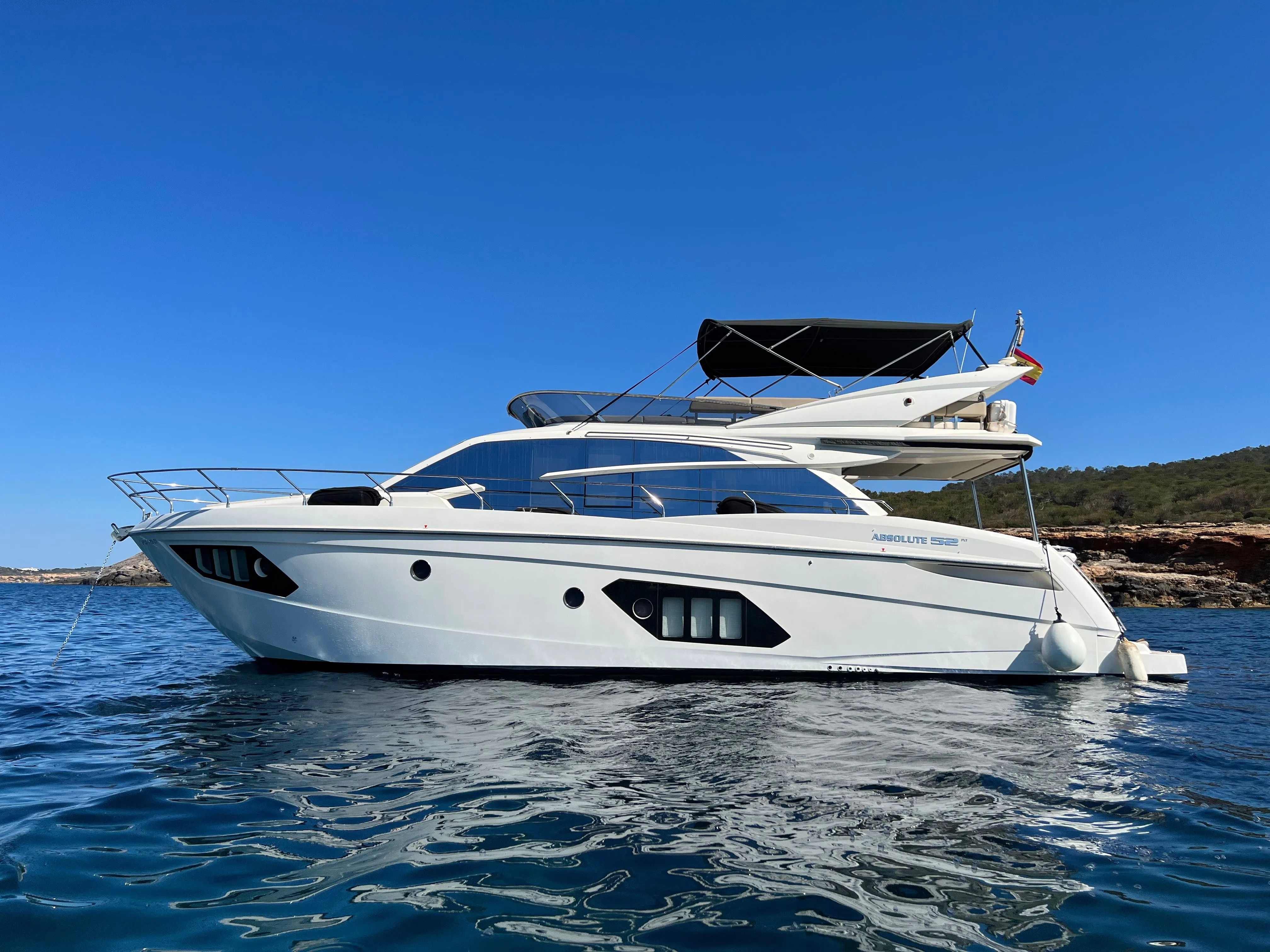 Rent a 15m Absolute 52 Fly in Santa Eularia des Riu