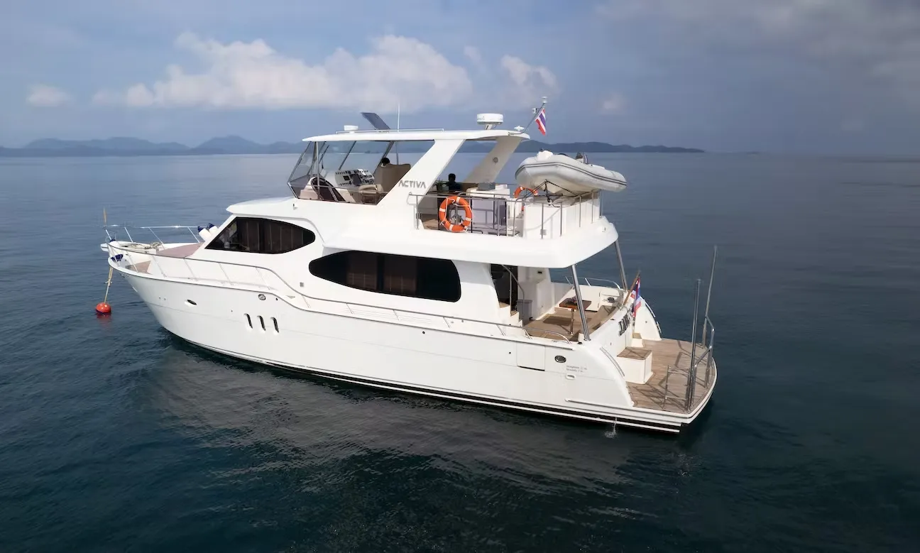 Rent a 18.6m 3 Cabin Motor Yacht in Koh Kaew