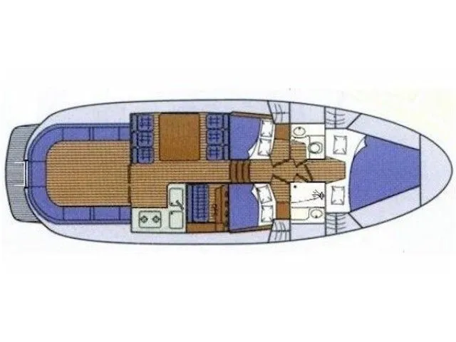 Charter a 10.8m Motor Yacht Adria 1002 in Zadar