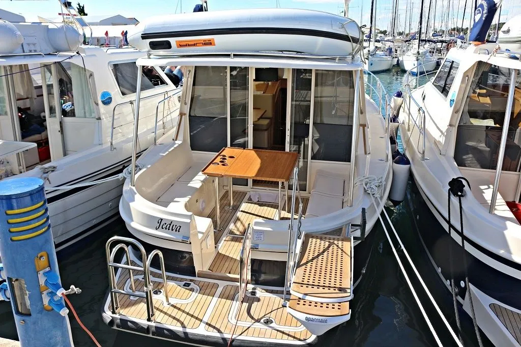 Explore Sukosan on a 10.8m Rental Adria 1002V