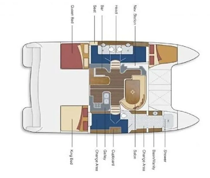Explore Eden Island on a 12.75m Rental Boat
