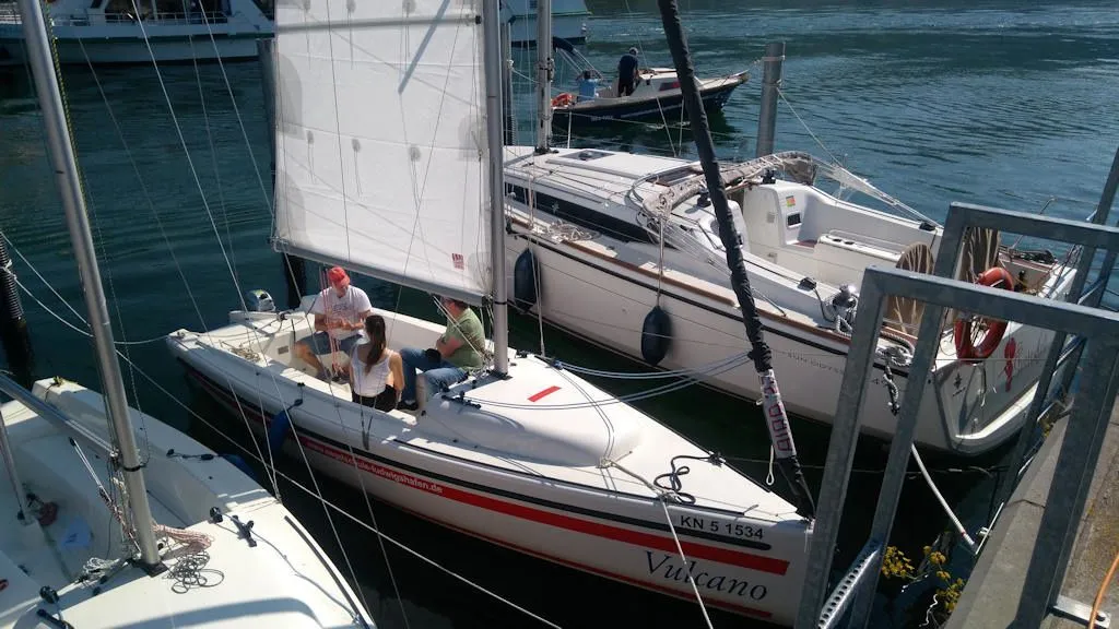 Explore Bodman-Ludwigshafen on a 6.5m Rental Boat