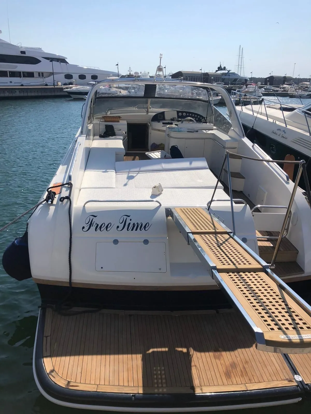Explore Castellammare di Stabia on a 14m Airon Marine 47 Motor Yacht Rental