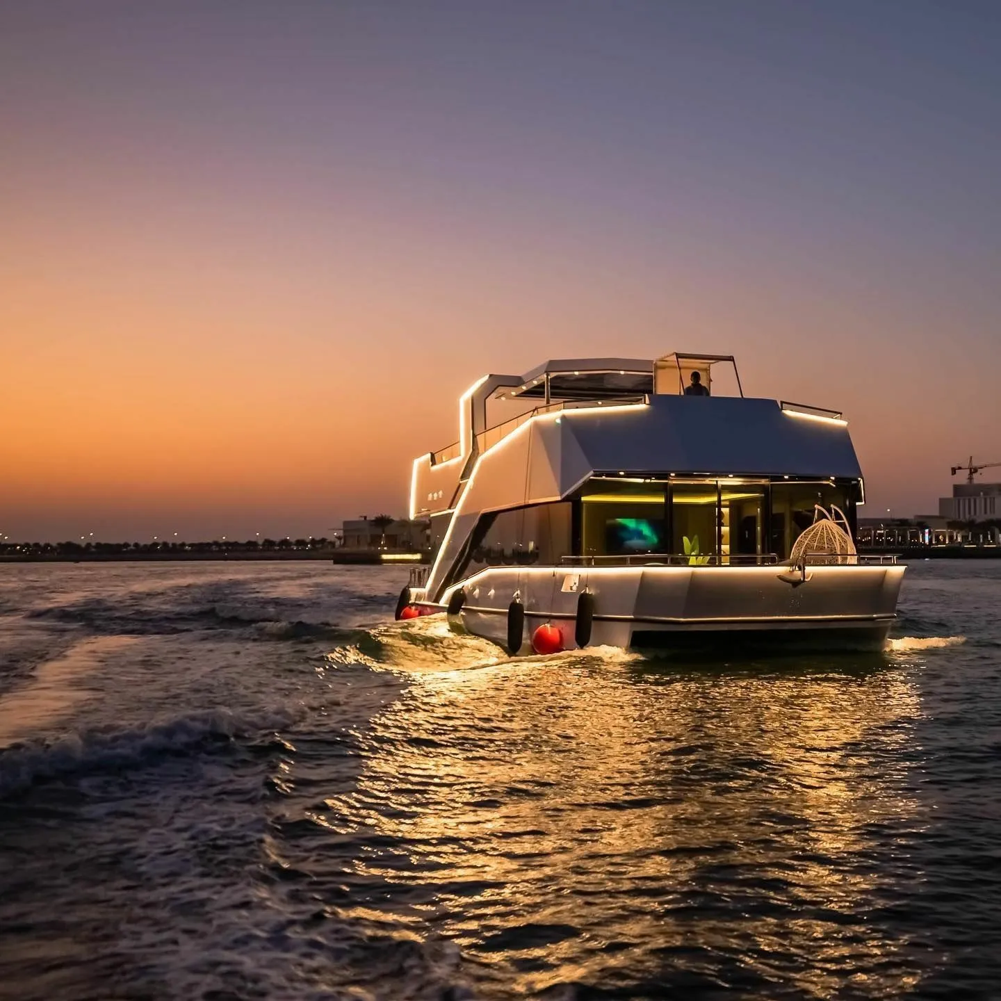 Explore Abu Dhabi on a 20m Rental Boat