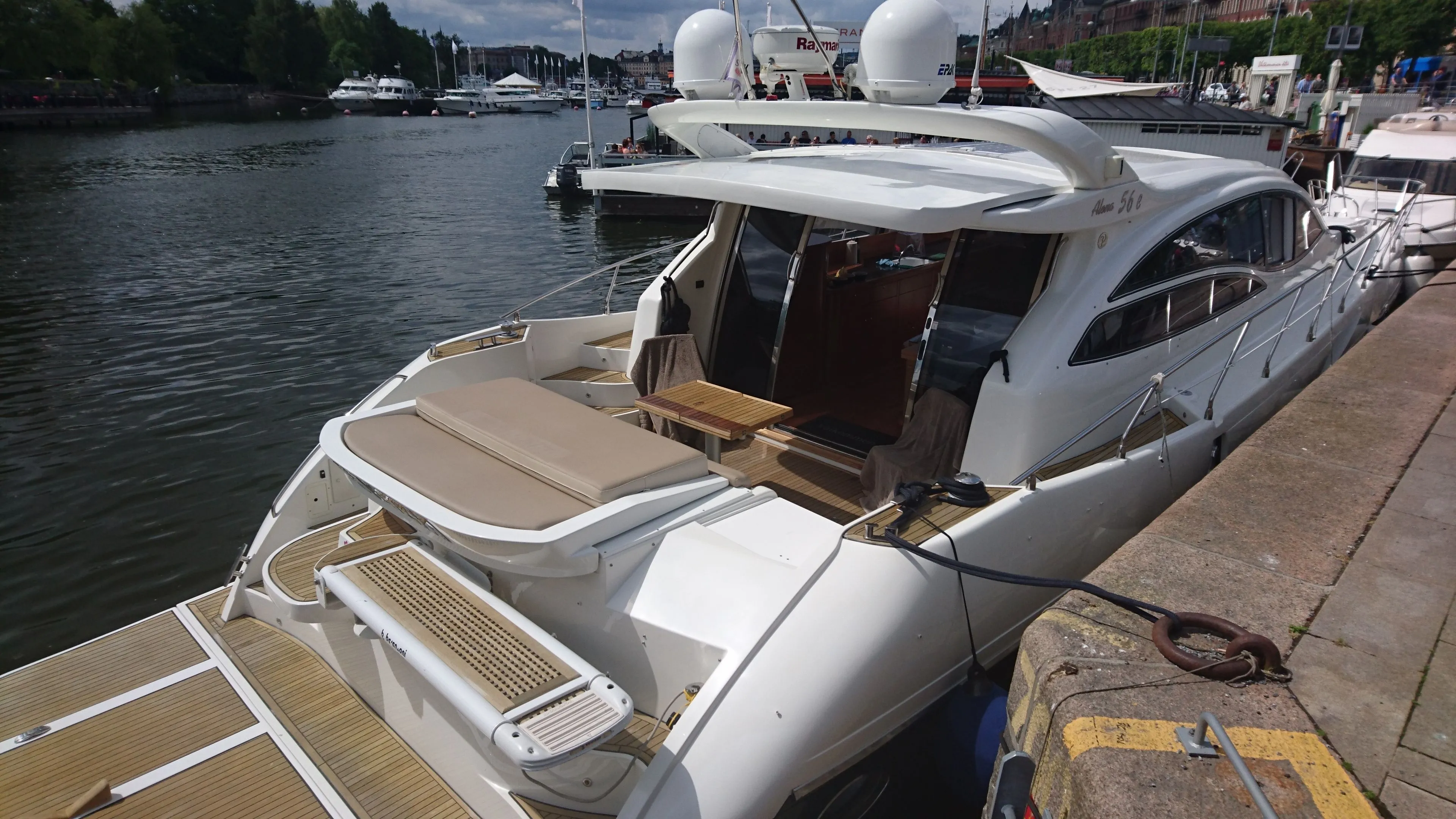 Explore Stockholm on a 20m Alena 56 Motor Yacht Rental